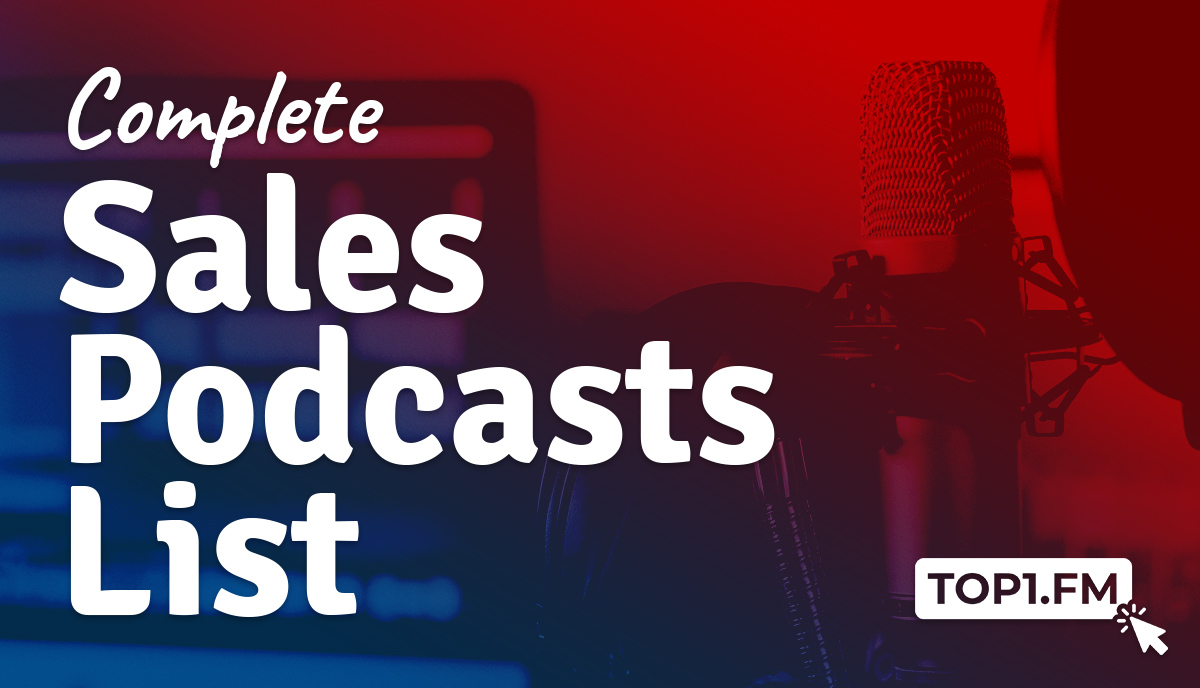 Sales Podcasts Complete list of ALL active sales podcasts (2021)