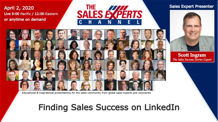Finding Sales Success on LinkedIn Webinar